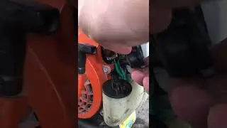 STIHL BG 85 замена прокладки и воздушного фильтра