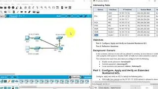 4.1.1.11 Packet Tracer - Configuring Extended ACLs Scenario 2
