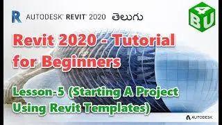 Starting a project using Revit templates | what is revit template | How to start a project in Revit