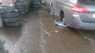 шиномонтаж на ласточка сделан