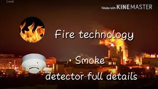 🔥 fire alarm 📣 Smoke detector details.