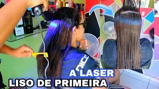 ALISAMENTO A LASER COM PHOTON LIZZE - PROGRESSIVA EM RAIZ CACHEADA - SEM FORMOL