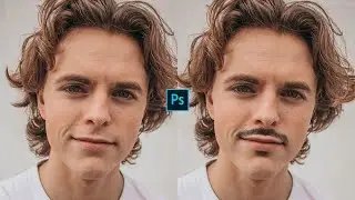 Create Facial Hair - Short Photoshop Tutorial