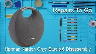 How to Disassemble Harman Kardon Onyx Studio 6 | Full Teardown & Repair Tutorial