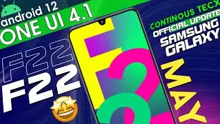 F22 Android 12 One Ui 4.1 Latests Update 2022 🔥 #newupdate #f22 #samsunggalaxy -Continous TecX