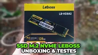 ✅ SSD M.2 NVME LEBOSS | Unboxing | Review | Testes | Vale a pena? | Presta
