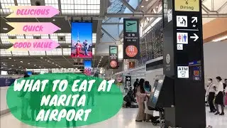 Top 3 food places/restaurants at Narita Airport Terminal 2 [Don't pay 