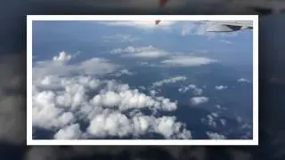 through the window of the plane