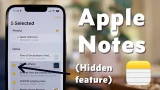 Apple Notes: 14 Power User Tips & Hidden Features