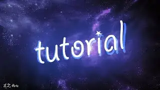{Photoshop} space nebula art tutorial-