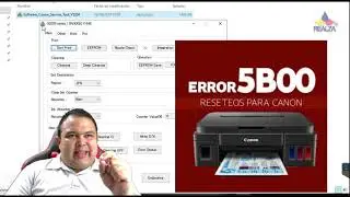 How to reset a Canon printer (technical details) Support code 5B00