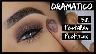 Easy and dramatic shadows without false eyelashes