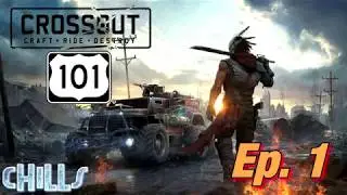 Crossout Guide 101 Ep. 1 ♠How to build your first vehicle!♠ Post apocalyptic Tutorial PC Gameplay