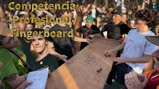 Competencia Profesional de Fingerboard en el SKATEPARK de Mataderos