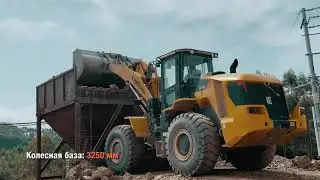 видео обзор фронтального погрузчика LiuGong CLG 855H (Люгонг 855)