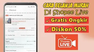 Cara Belanja Di Shopee Saat Live