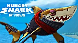 SHARKNOBI GAMEPLAY - HUNGRY SHARK WORLD | KAIJU GAMER PH