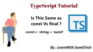 Const Keyword in Typescript |  Is this same 