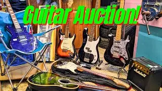 I bought 6 Guitars from Online GUITAR AUCTION Sight Unseen!