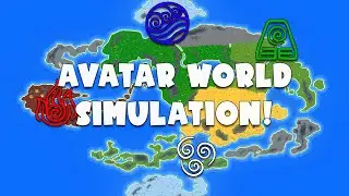 I Simulated AVATAR: The Last Airbender in Worldbox!