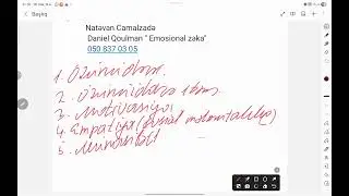 DANİEL QOULMAN.EMOSİONAL ZƏKA NƏZƏRİYYƏSİ.miq#tarixdərsləri #texnologiya#musiqi##@