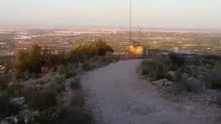 La comarca de l'Horta Sud des del cim de Calicanto