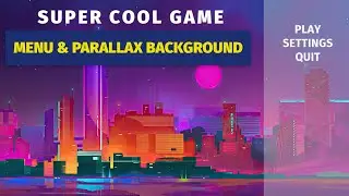 Menu & Mouse Parallax Background UI | 2D Top Down RPG in Unity #8 | 2D Game Dev Tutorial