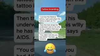 Funny Jokes | Tattoo branding. | #funny #jokes #humor #hilarious #welovejokes #memes