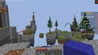 Minecraft bedwars gameplay (solo).