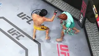 UFC4 Bruce Lee vs Momoka Nishina EA Sports UFC 4 Super Fight