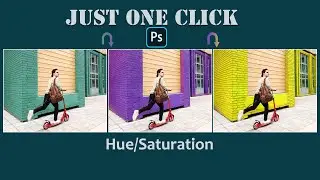 ( Photoshop cc 2020 )  Hue/Saturation Color Tutorial 2020