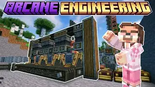 Upgrading the Redstone Factory! - Create Arcane Engineering Episode 17