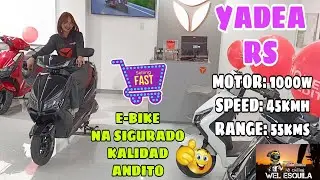YADEA RS | E-BIKE NA PULIDO AT SIGURADO | YADEA MUNTINLUPA