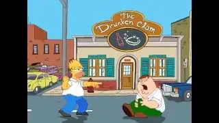 MUGEN : Cartoon Crossover - Homer vs Peter
