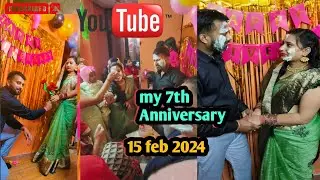 my 7th Anniversary | 15 feb 2024❤️❤️❤️❤️😄😄😄❤️❤️❤️❤️❤️❤️❤️❤️