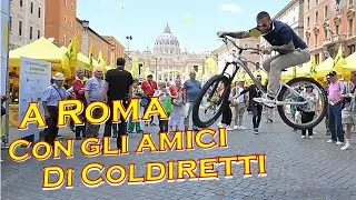 Vittorio Brumotti sulle strade del gusto a Roma