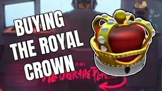 Buying Royal Crown - KSI (My first Roblox limited item)