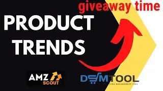 Product Trends - SELL THIS NOW & Giveaway Time - AmzScout & DSMTOOL make Dropshipping easier!
