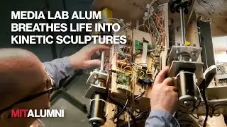 Media Lab Alum Breathes Life Into Kinetic Sculptures