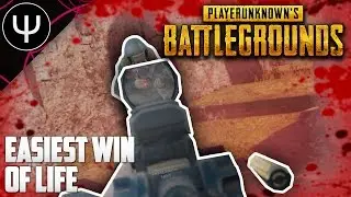 PLAYERUNKNOWN'S BATTLEGROUNDS — Easiest WIN of LIFE!