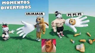 SLAP BATTLES ES MUY INSANO - MOMENTOS DIVERTIDOS (ROBLOX)