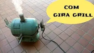Como fazer uma churrasqueira 3x1 com gira grill