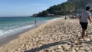 4K| 🌊 Rio de Janeiro 🇧🇷 | 🫢Walking on Brazil BEACH 🏖️ Leblon Beach Party Carnival