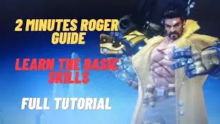 Roger 2 Minutes Guide | How to Use Roger Properly | Master the Basics | Roger Skills | MLBB