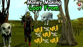 (2021) RuneScape 3 FAST NOOB Money Making Guide: LOOT FROM 1 HOUR OF WOLVES