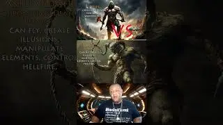 Most Powerful Gods Aries the Greek War God vs Asto Vidatu the Death Demon 