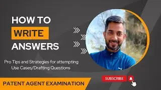 Introduction -  Guidance for Patent Agent Exam: Strategies and Tips