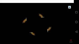 Fast moving aura hologram video