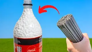 Styrofoam in Bottle Vs Sparklers