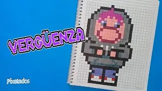 COMO DIBUJAR A VERGÜENZA DE INTENSAMENTE 2 PIXEL ART - PIXELADOS